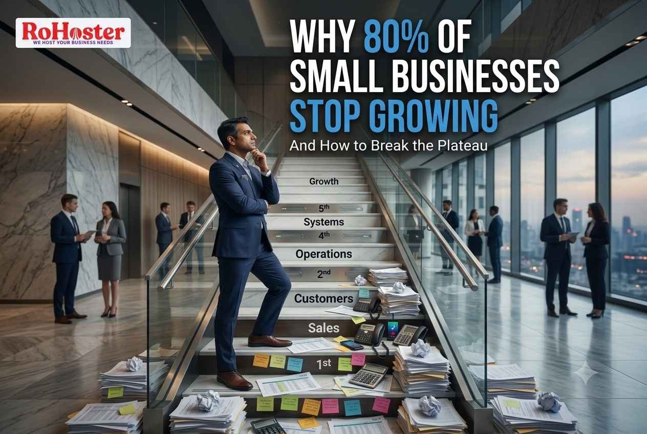 Why 80% of Small Businesses Stop Growing (And How to Break the Plateau)