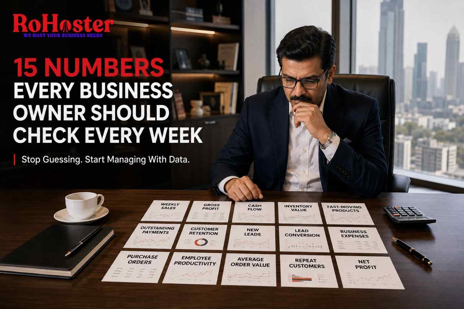 The Business Owner's Weekly Checklist: 15 Numbers You Should Never Ignore
