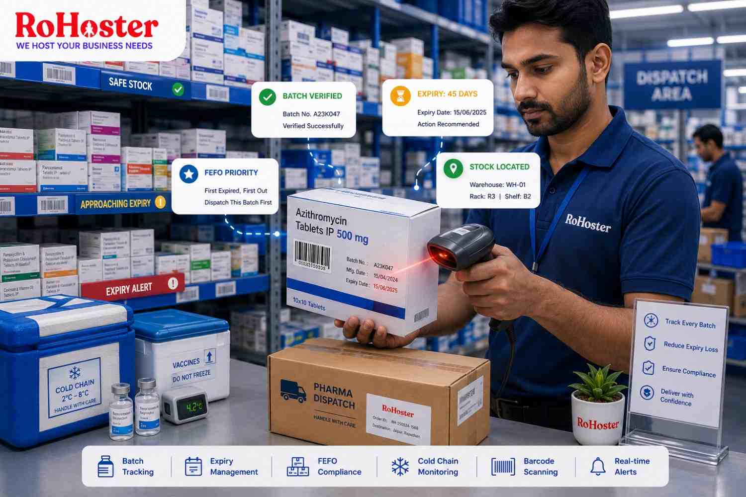 Why Expiry Date and Batch Tracking Is Critical for Food & Pharma Distributors