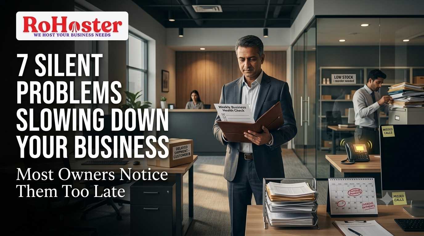 The 7 Silent Problems Slowing Down Your Business (And How to Spot Them Early)