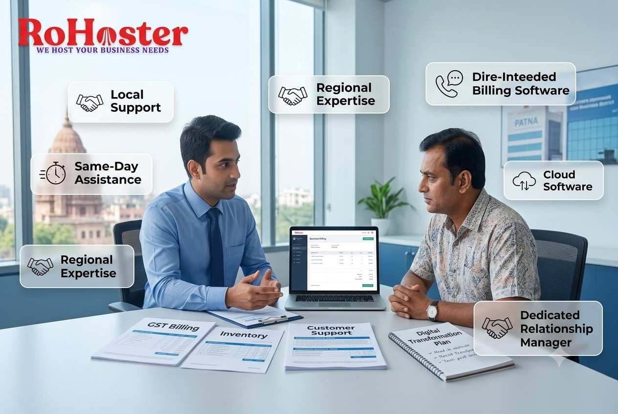 Choosing a Local Tech Partner: Why Bihar's SMEs Need Reliable Regional GST Billing Support