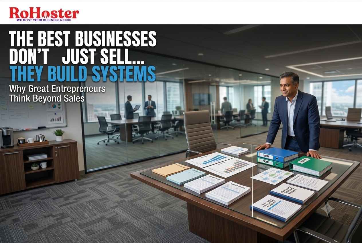 Why Successful Business Owners Spend More Time on Systems Than on Sales