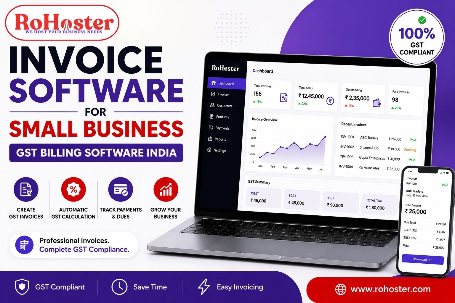 Invoice Software for Small Business (GST Billing Software India)