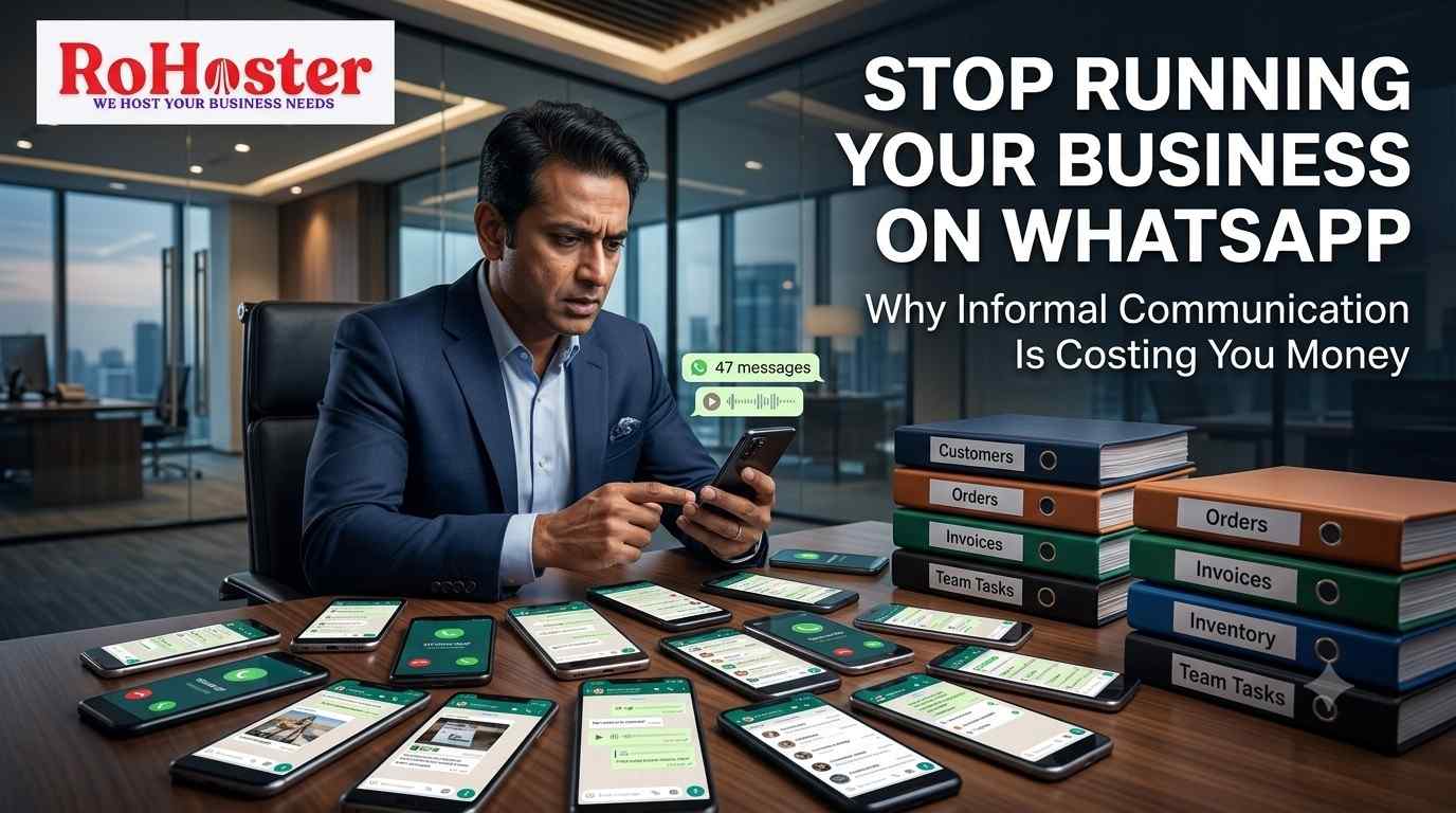 Stop Running Your Business on WhatsApp: Why Informal Communication Is Costing You Money