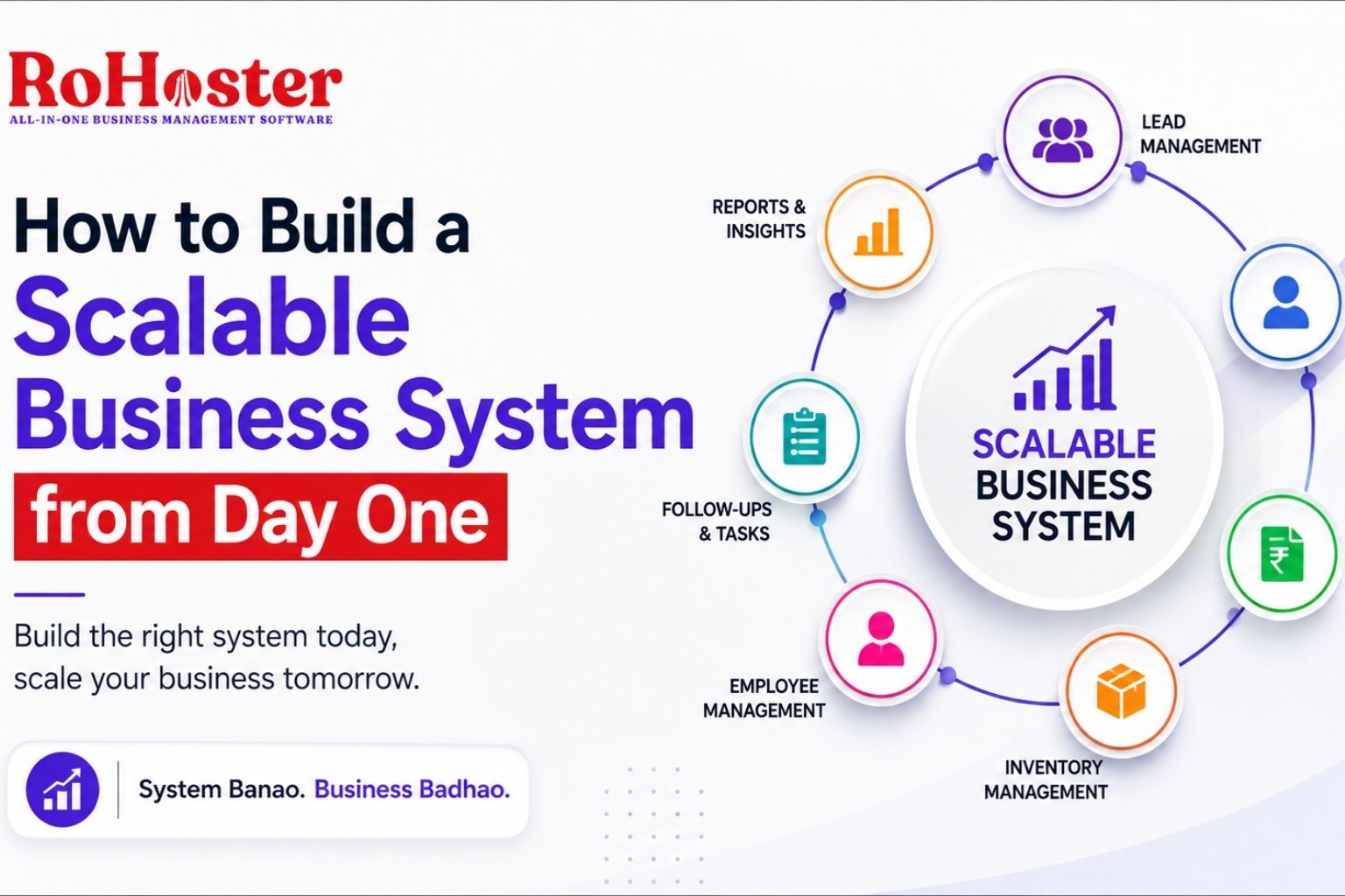 How to Build a Scalable Business System from Day One