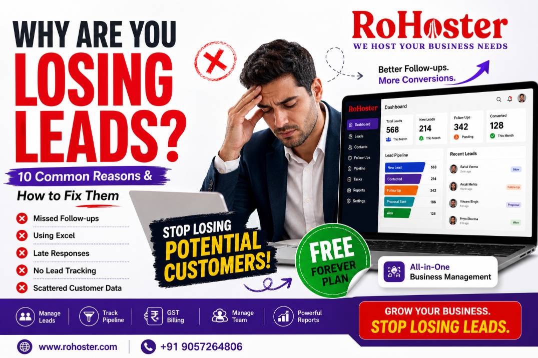 Why Are You Losing Leads? 10 Common Reasons & How to Fix Them