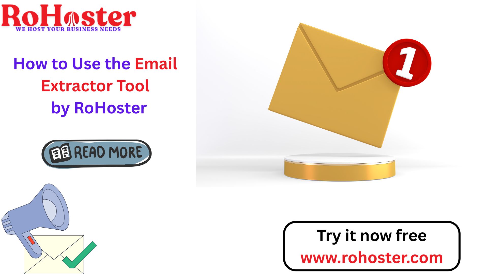 How to Use the Email Extractor Tool by RoHoster